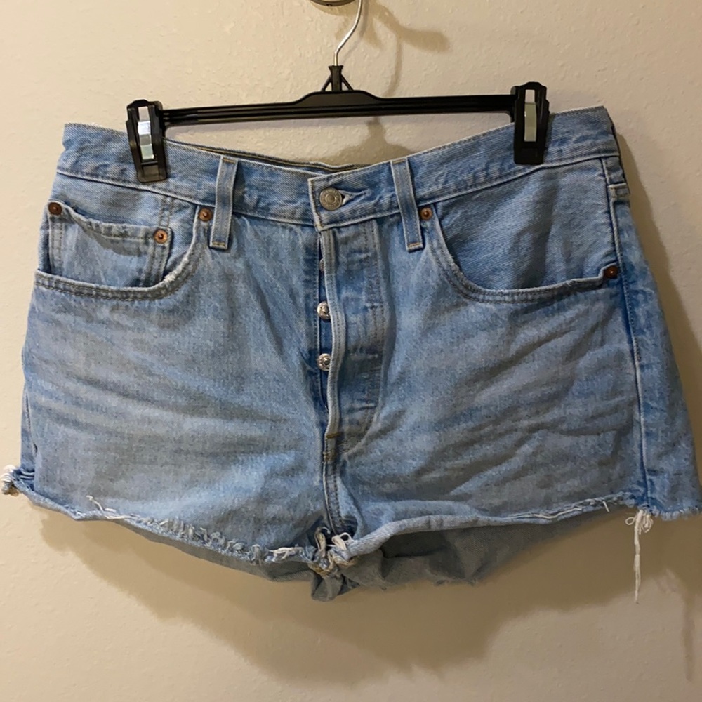 Levi denim shorts